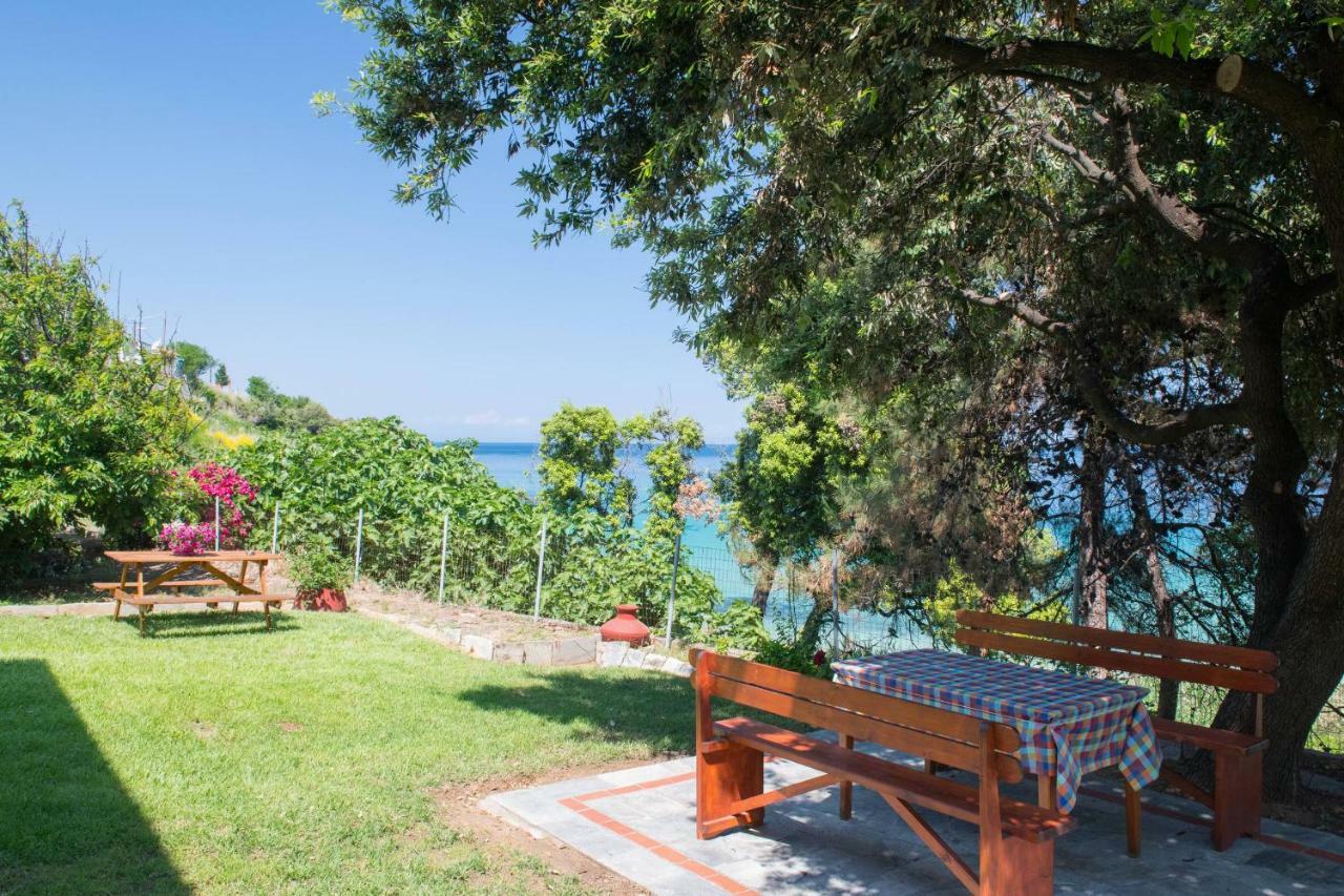 Pension Giannis Αdults Only Коинира Экстерьер фото