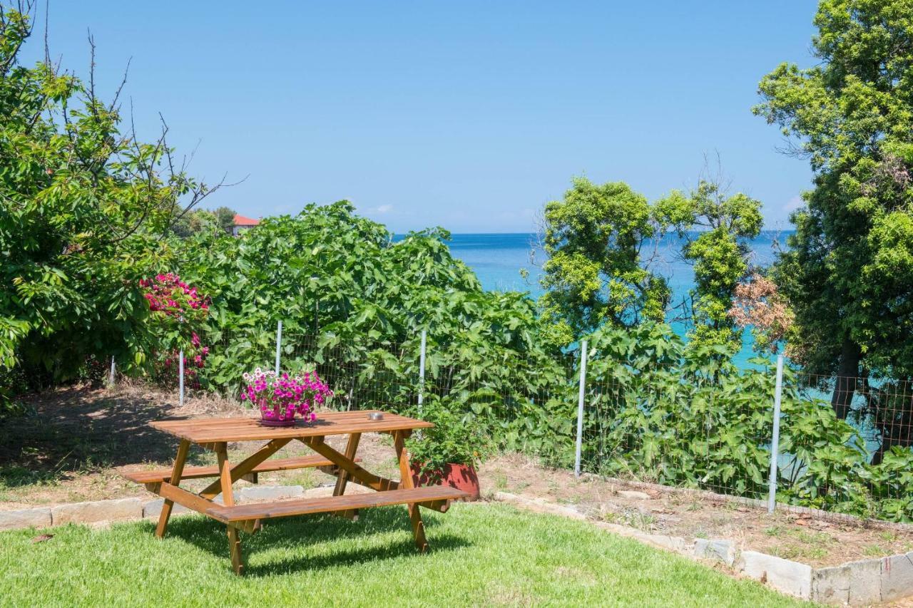 Pension Giannis Αdults Only Коинира Экстерьер фото